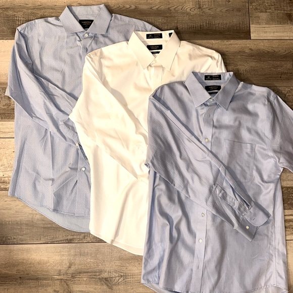 Nordstrom // Men’s Shop Dress Shirts (Medium) - Picture 1 of 7